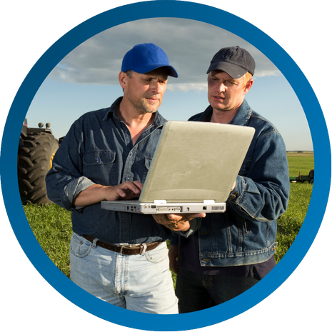 Agri-Business owners using Vibrant Broadband's Fixed-Wireless internet service.
